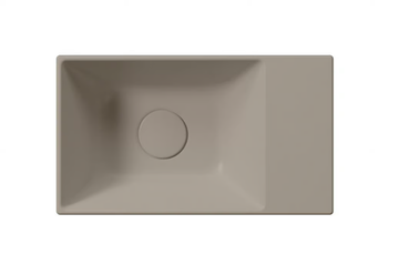 COLOR ELEMENTS 40X23 - Rectangular ceramic washbasin with towel rail by GSI ceramica - view 3